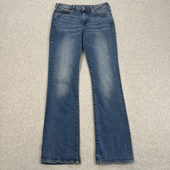 True Religion Denim - True Religion Jeans WMNS SZ 30 Medium Wash Becca Mid Rise Bootcut Blue Flare Leg